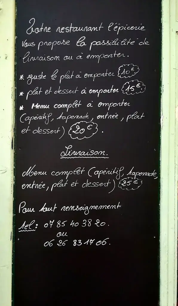 Menu_Restaurant L'Epicerir_Beaucaire_image_2