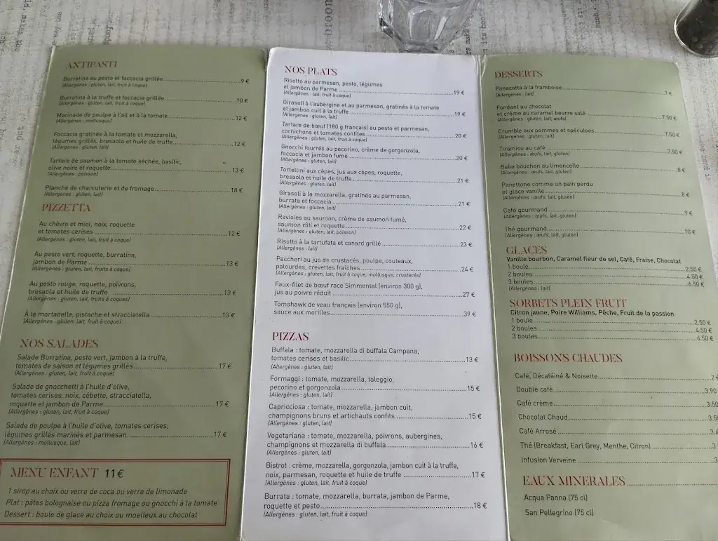 Menu_Le bistrot italien Beaucaire_Beaucaire_image_3