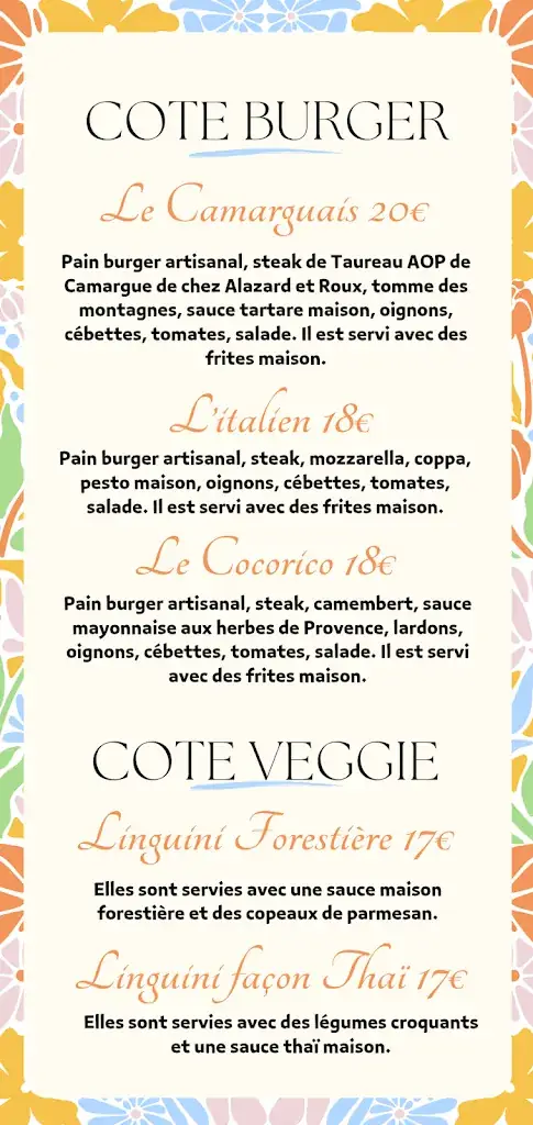 Menu_Du Nord au Sud Restaurant Beaucaire_Beaucaire_immagine_1