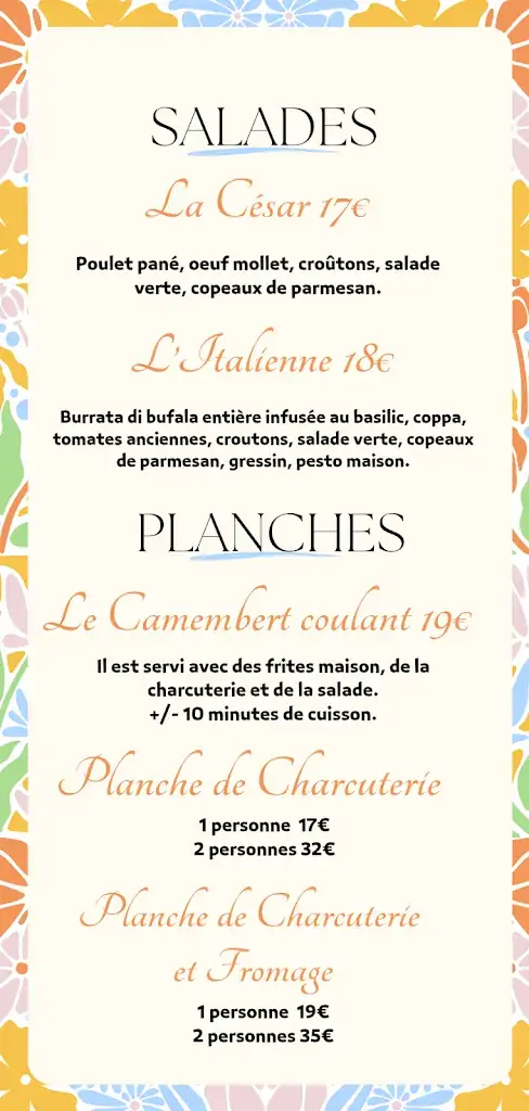 Menu_Du Nord au Sud Restaurant Beaucaire_Beaucaire_immagine_2