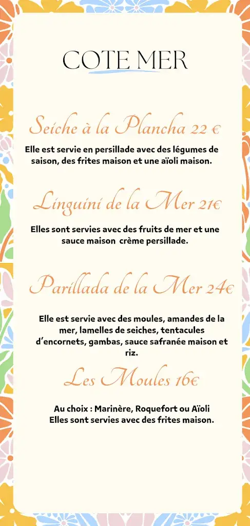 Menu_Du Nord au Sud Restaurant Beaucaire_Beaucaire_immagine_4