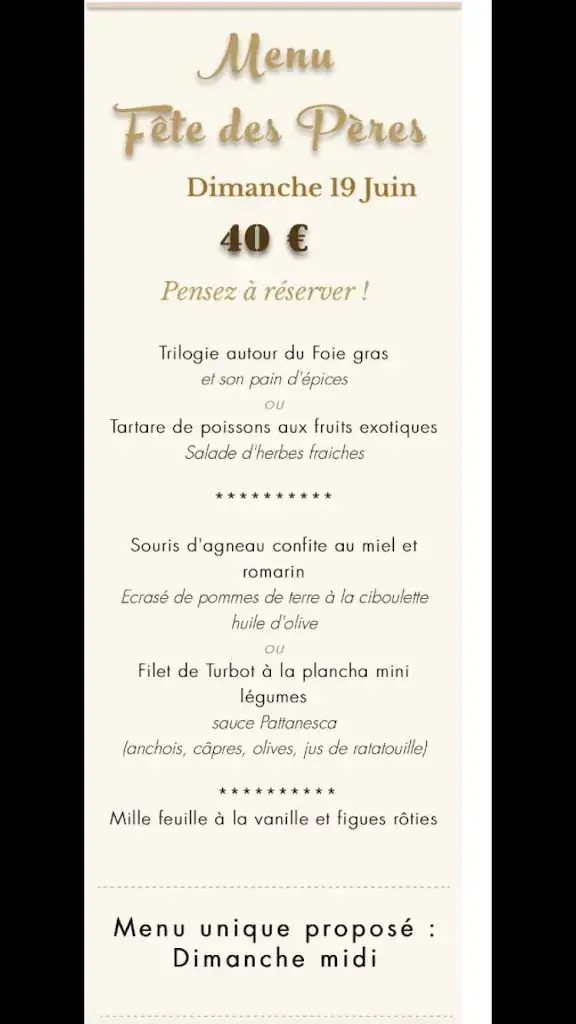 Menu_Auberge de l'Amandin_Beaucaire_image_1