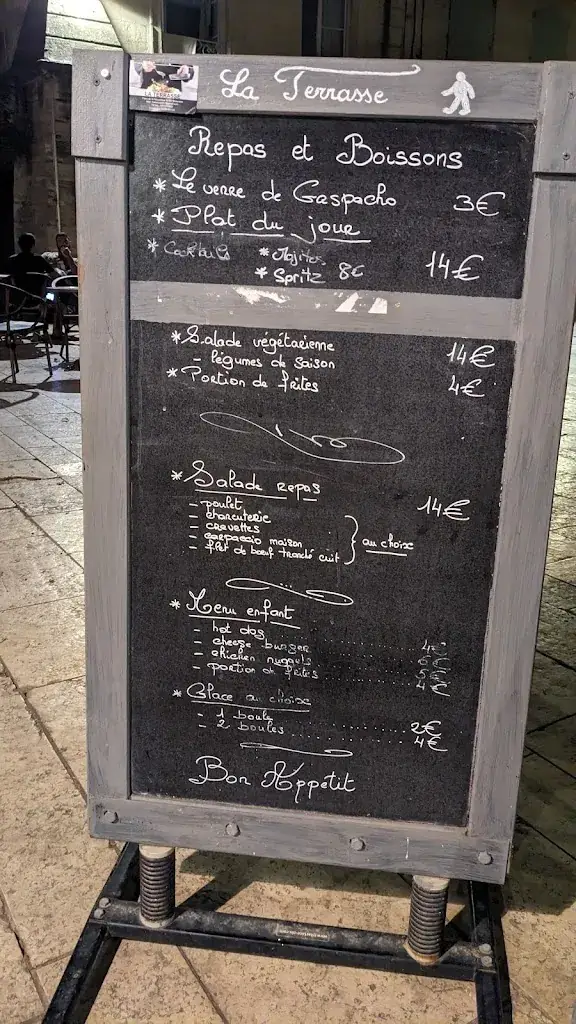 Menu_Restaurant La Terrasse_Beaucaire_image_1