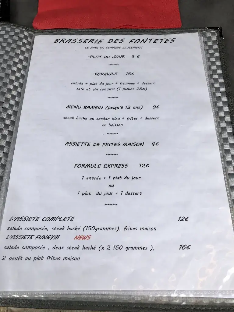 Menu_Bar Les Fontétes_Beaucaire_image_1