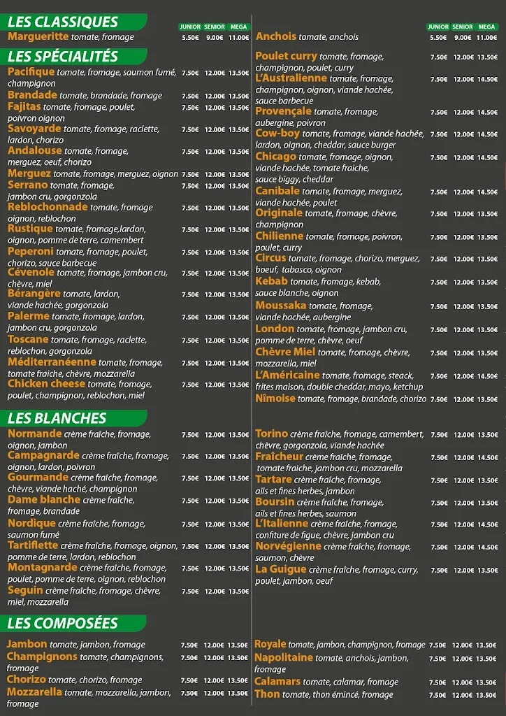 Menu_Pizza Alain Beaucaire_Beaucaire_immagine_2