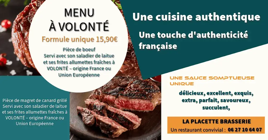 Menu_Restaurant La Placette_Bédarieux_image_1