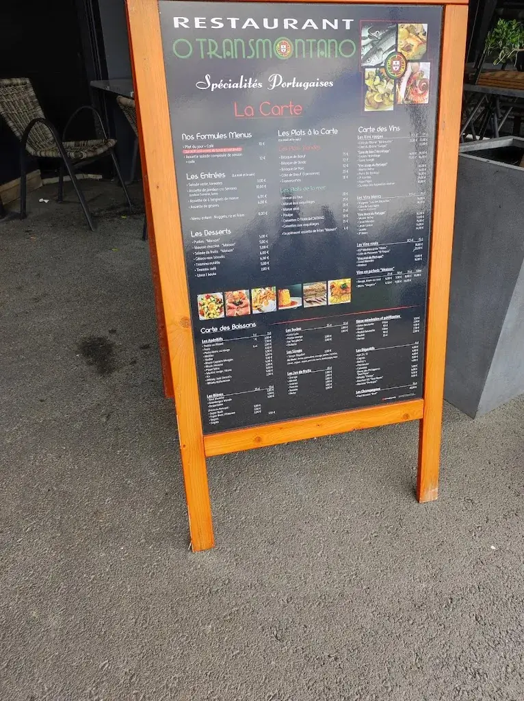 Menu_Restaurant O Transmontano... Spécialités portugaises_Roussillon_image_2