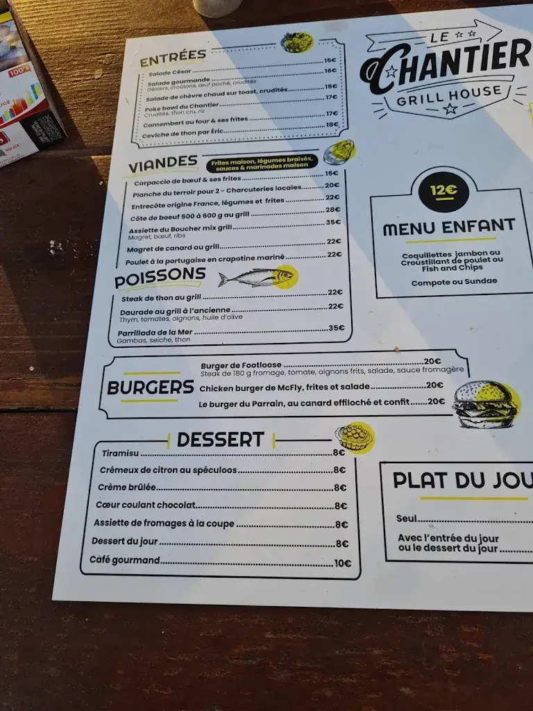 Menu_Le Chantier_Bédarieux_image_1