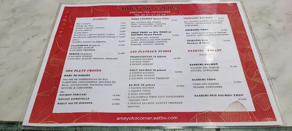 Menu_Ameyoko corner_Bédarieux_image_4