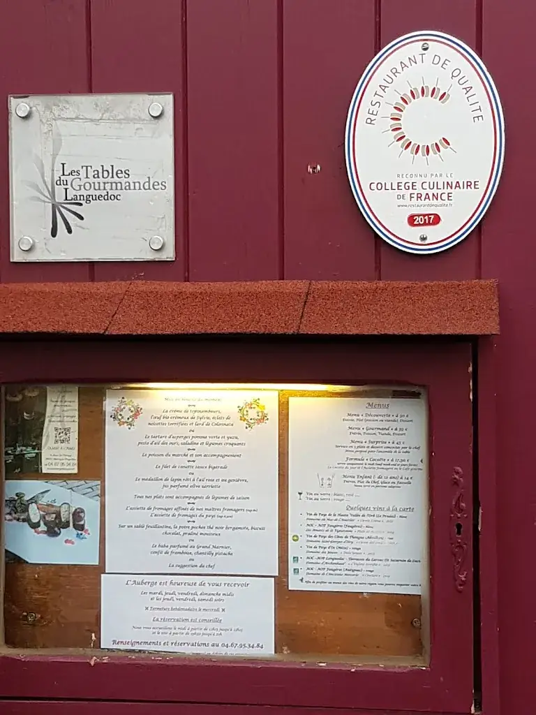 Menu_Auberge de l'Abbaye_Villemagne-l'Argentière_image_1