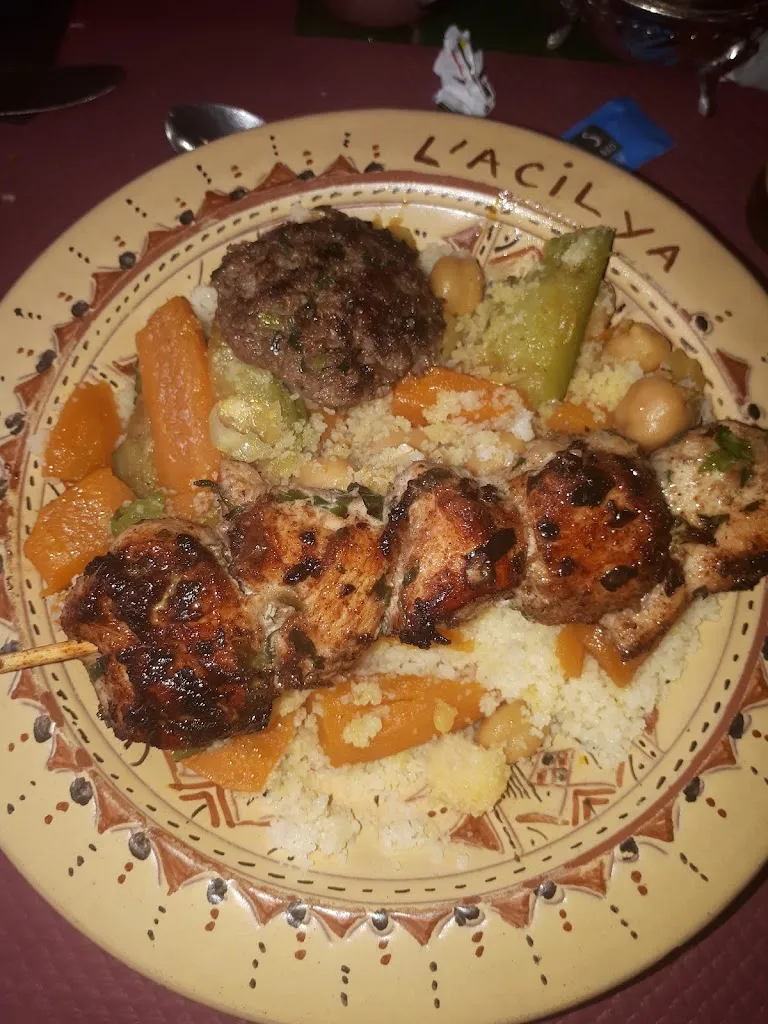 Menu_hotel restaurant l'acilya gastronomie marocaine_Roussillon_image_8