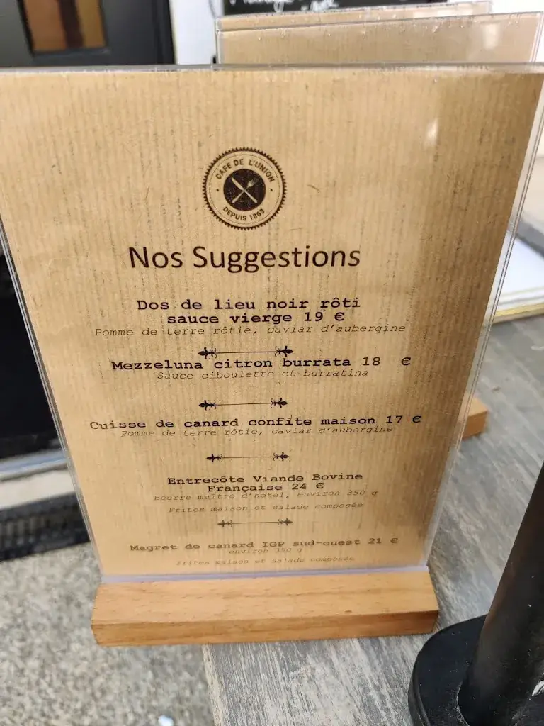 Menu_Café de L'Union_Bellegarde_image_2