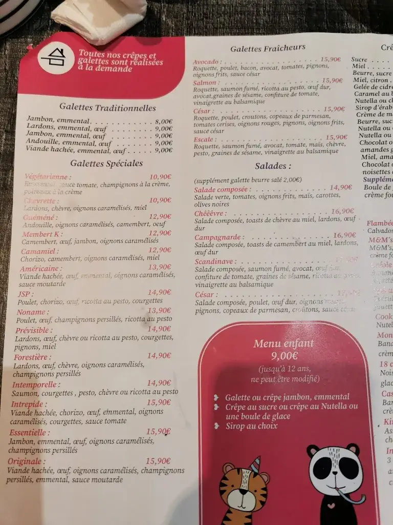 Menu_Crêperie La Terre Est Ronde_Bellegarde_image_4