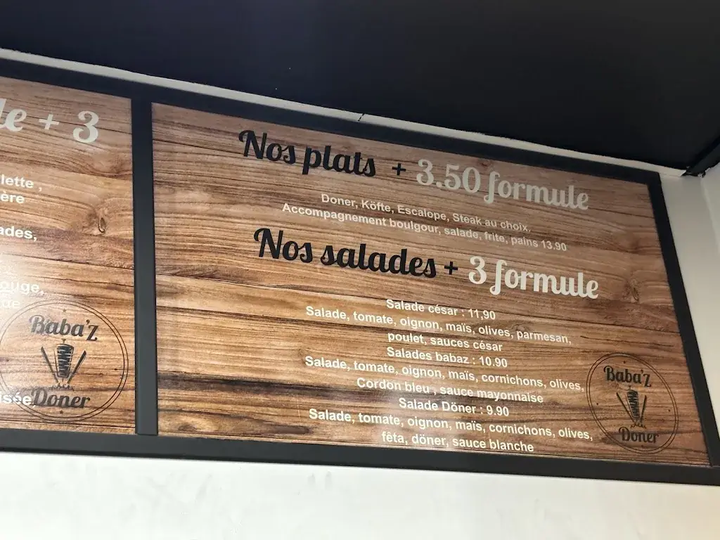 Menu_Babaz Döner_Valserhône_image_4