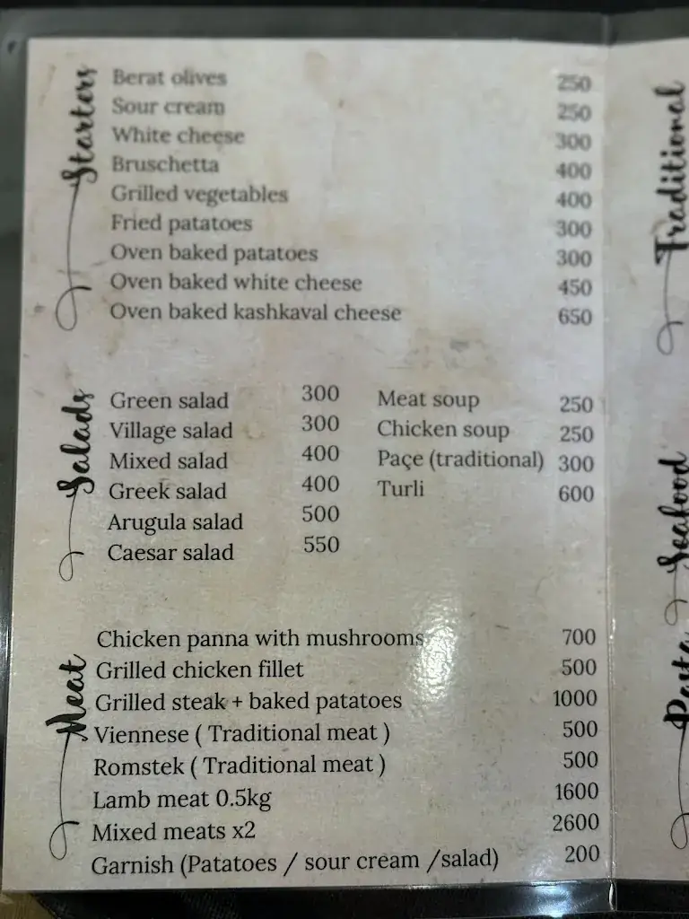 Menu_Rus Restaurant (Halal)_Albania_image_2