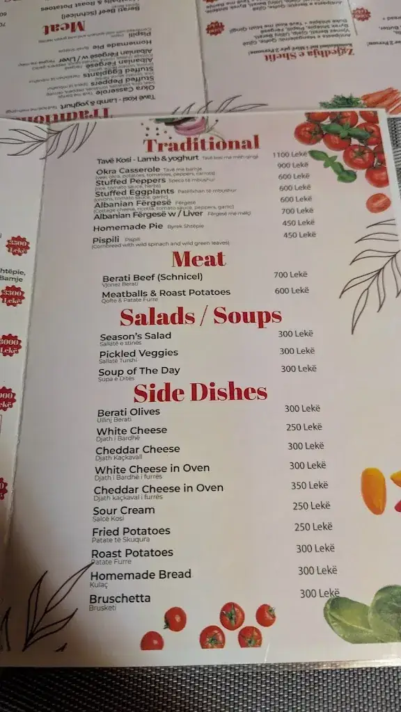 Menu_Piccolo Grande Amore_Albania_image_3