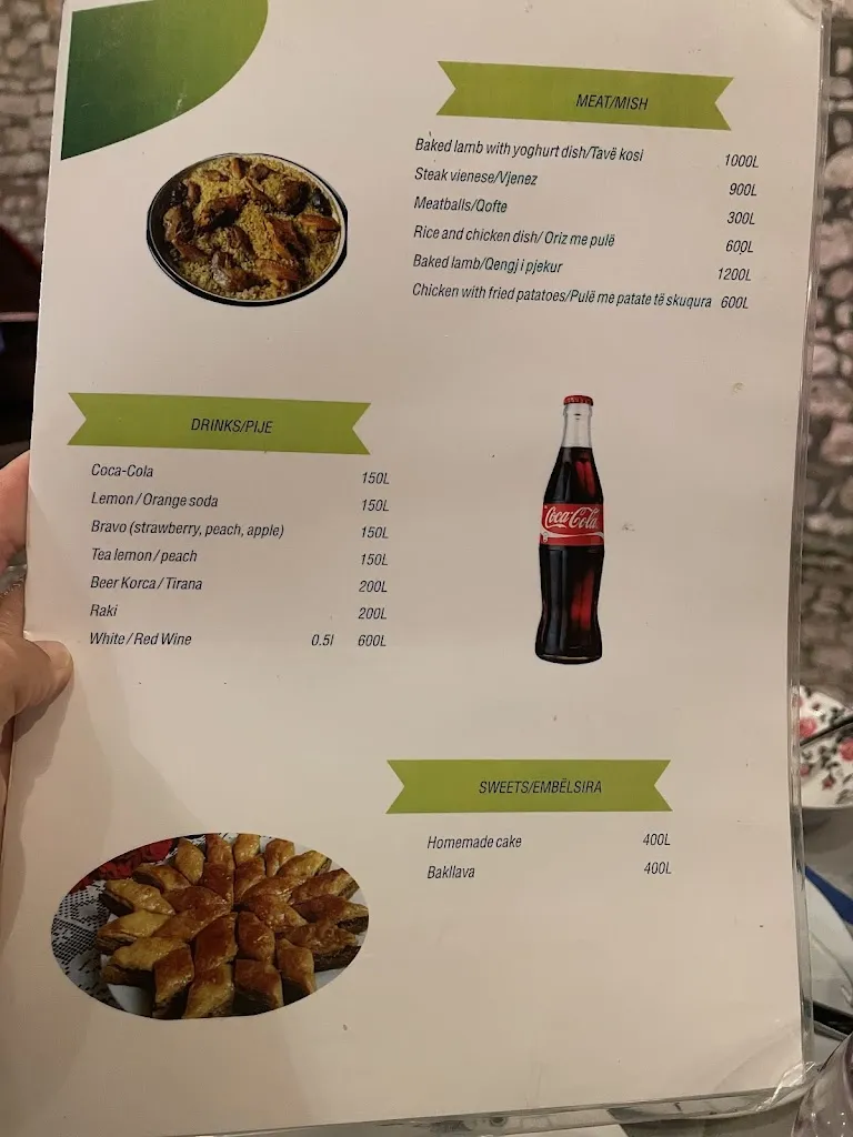 Menu_Temi Albanian Food_Albania_image_2