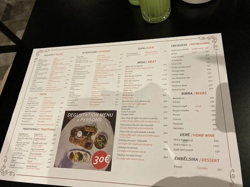 Menu_Friendly House_Albania_image_2