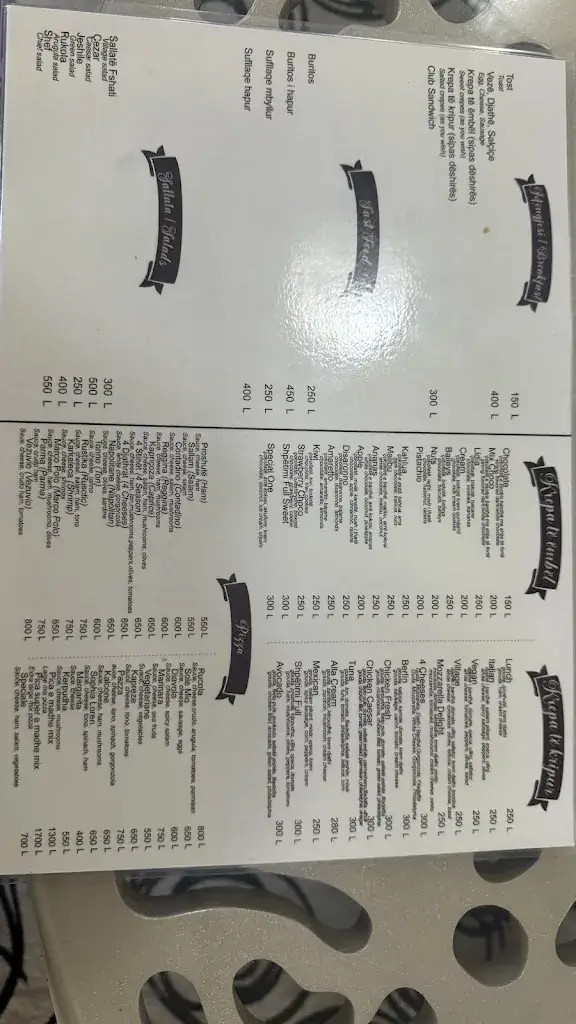 Menu_Bar Restaurant Piazza Grill_Albania_image_3