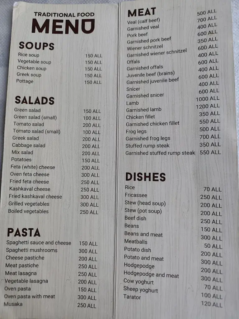 Menu_Traditional Food Anxhelo_Albania_image_4