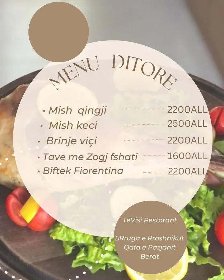 Menü_Te Visi Restorant_Albania_Bild_4