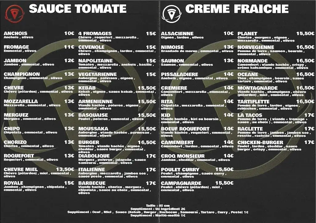 Menu_Planet Pizza Bessèges_Bessèges_immagine_1