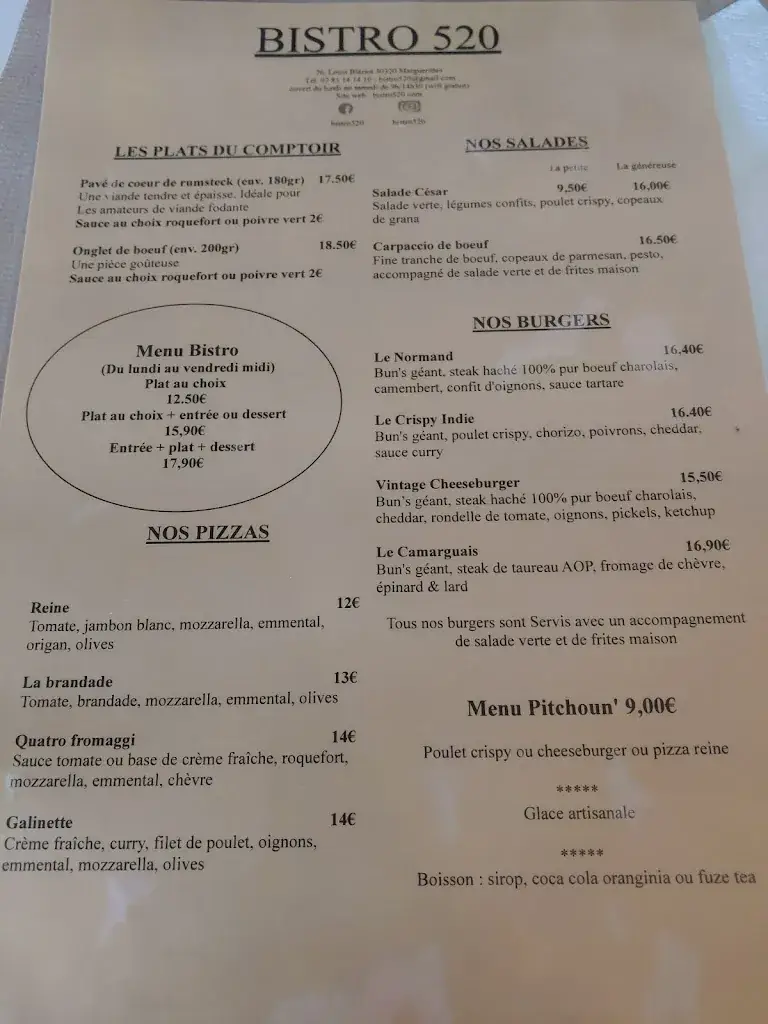 Menu_Bistro 520_Marguerittes_image_4