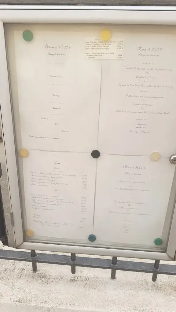 Menu_Restaurant La Provence_Saint-Bonnet-du-Gard_image_4