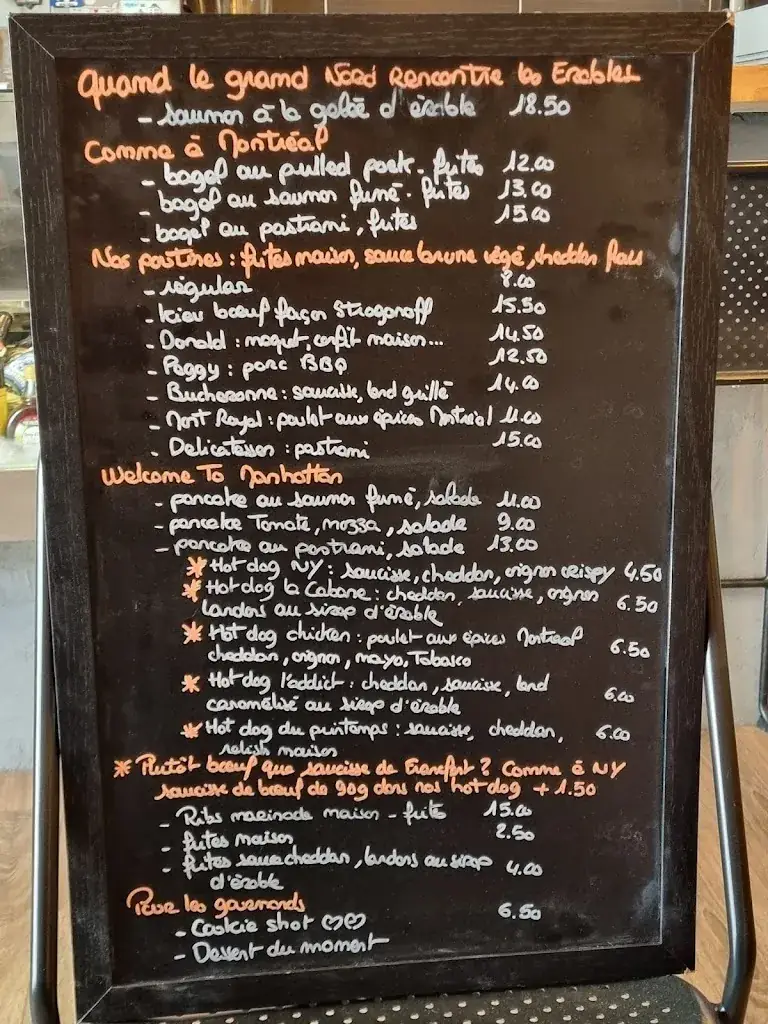 Menu_The Rooster Cook_Béziers_image_2