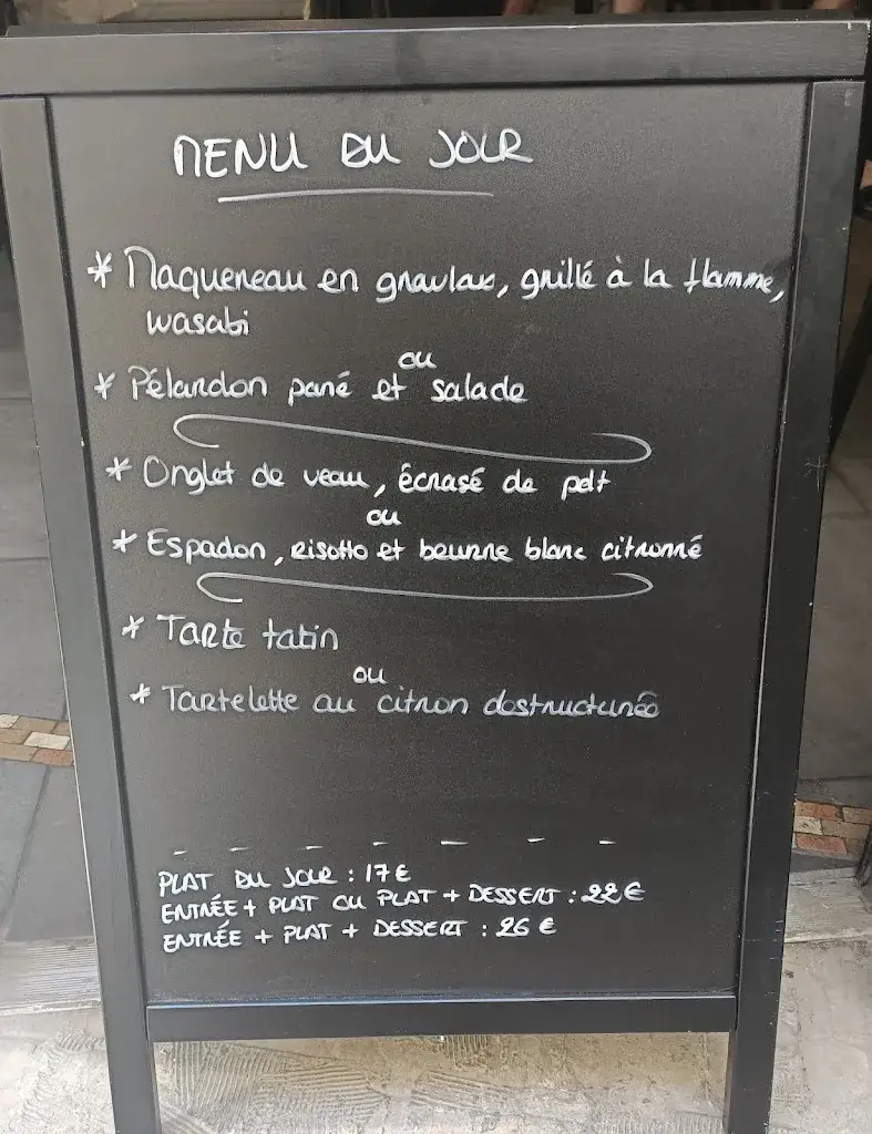 Menu_La Table de Jean_Béziers_image_4