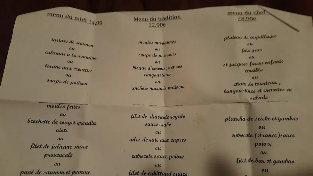 Menu_Les Enfants Terribles_Villeneuve-lès-Béziers_immagine_2