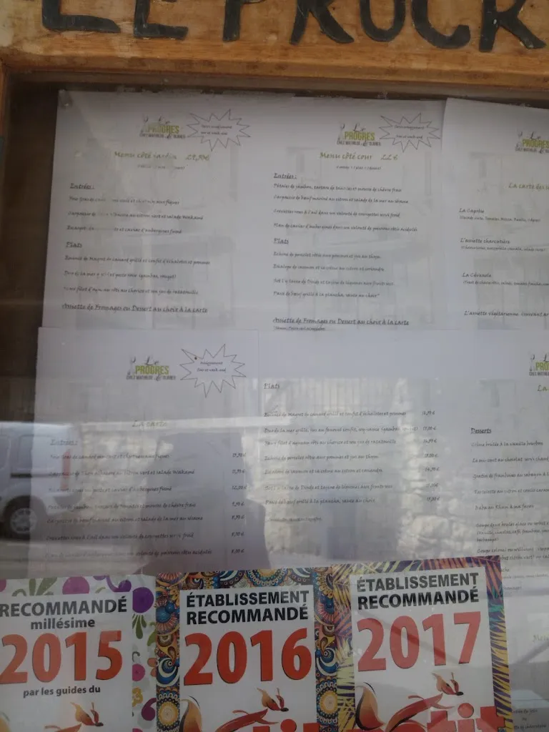 Menu_Le Progrès_Blauzac_immagine_2