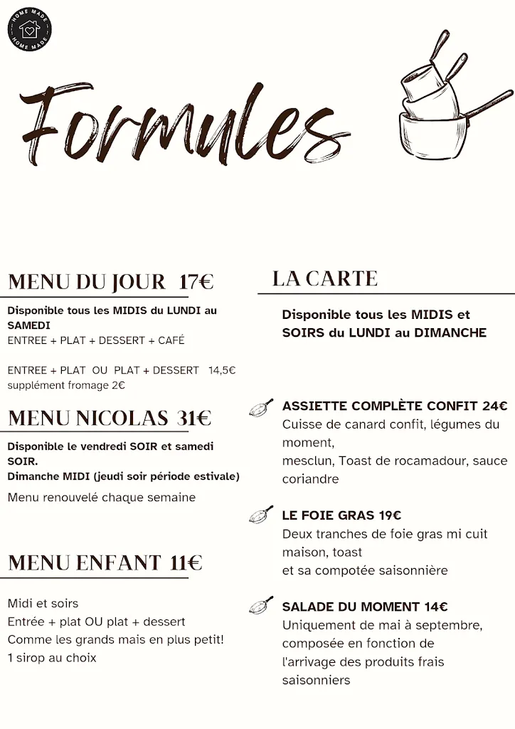 Menu_La table de Nicolas_Biars-sur-Cère_image_2