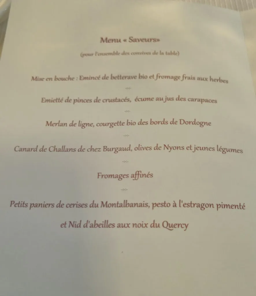 Menu_Les Trois Soleils de Montal_Saint-Jean-Lespinasse_image_2