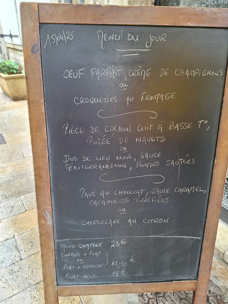 Menu_Le Bistrot de Bacchus_Saint-Céré_image_1