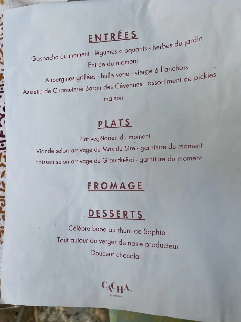 Menu_Cacha Restaurant_Boisseron_image_2