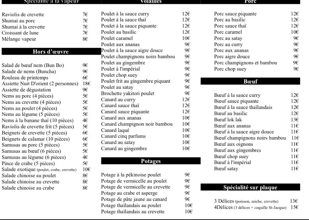 Menu_Restaurant Nuit d'Orient_Carmaux_image_2