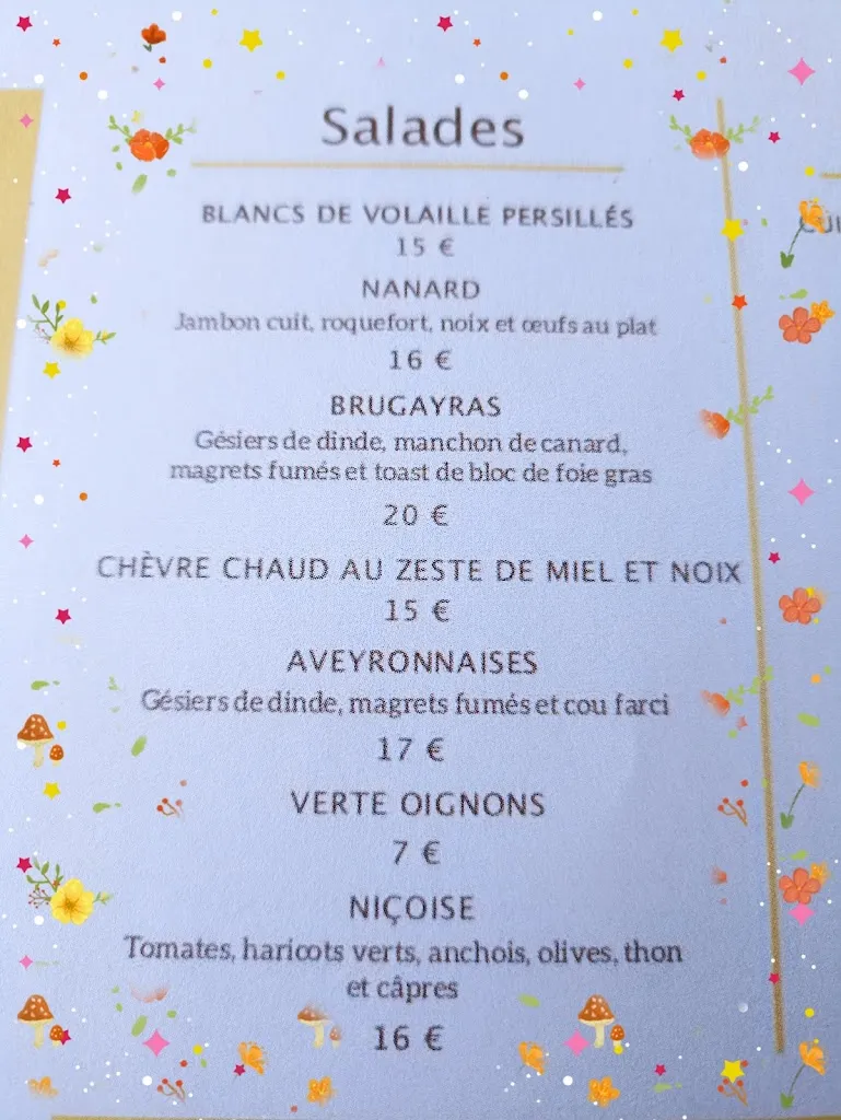 Menu_Grand Café de La Poste_Carmaux_image_2