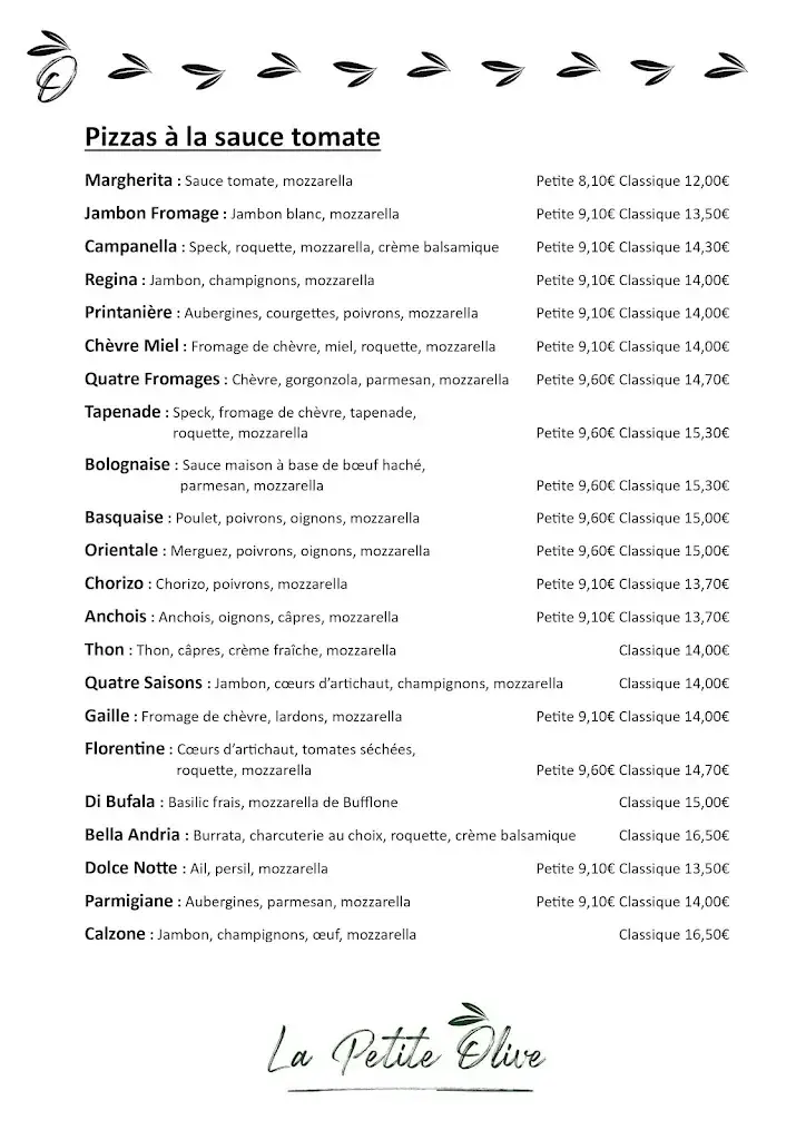 Menu_La Petite Olive_Touvet_image_1