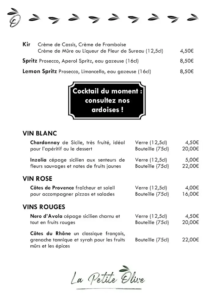 Menu_La Petite Olive_Touvet_image_2