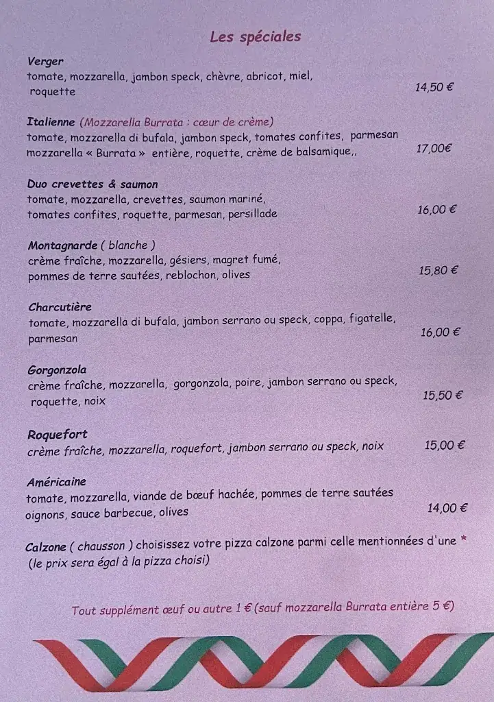 Menu_Restaurant Pizzeria INNAMORATO_Boujan-sur-Libron_image_1