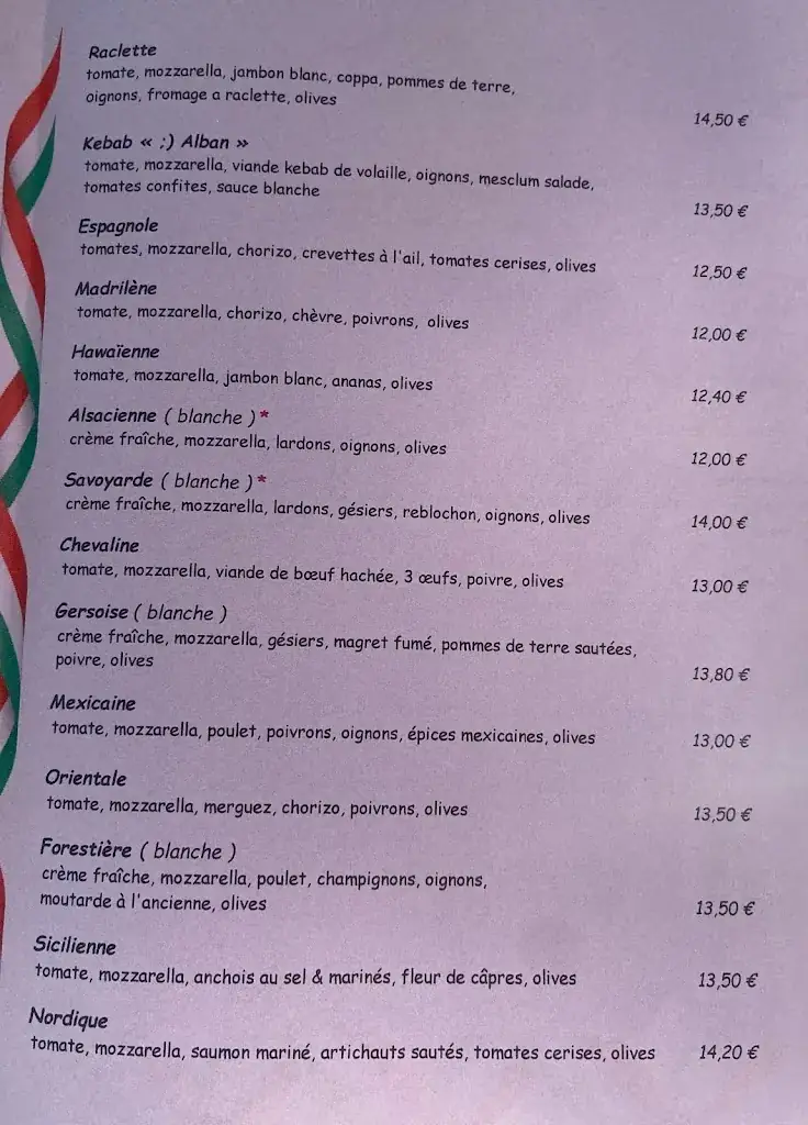 Menu_Restaurant Pizzeria INNAMORATO_Boujan-sur-Libron_image_3