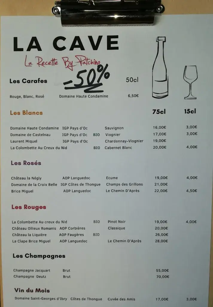 Menü_La Recette by Patchino_Boujan-sur-Libron_Bild_3