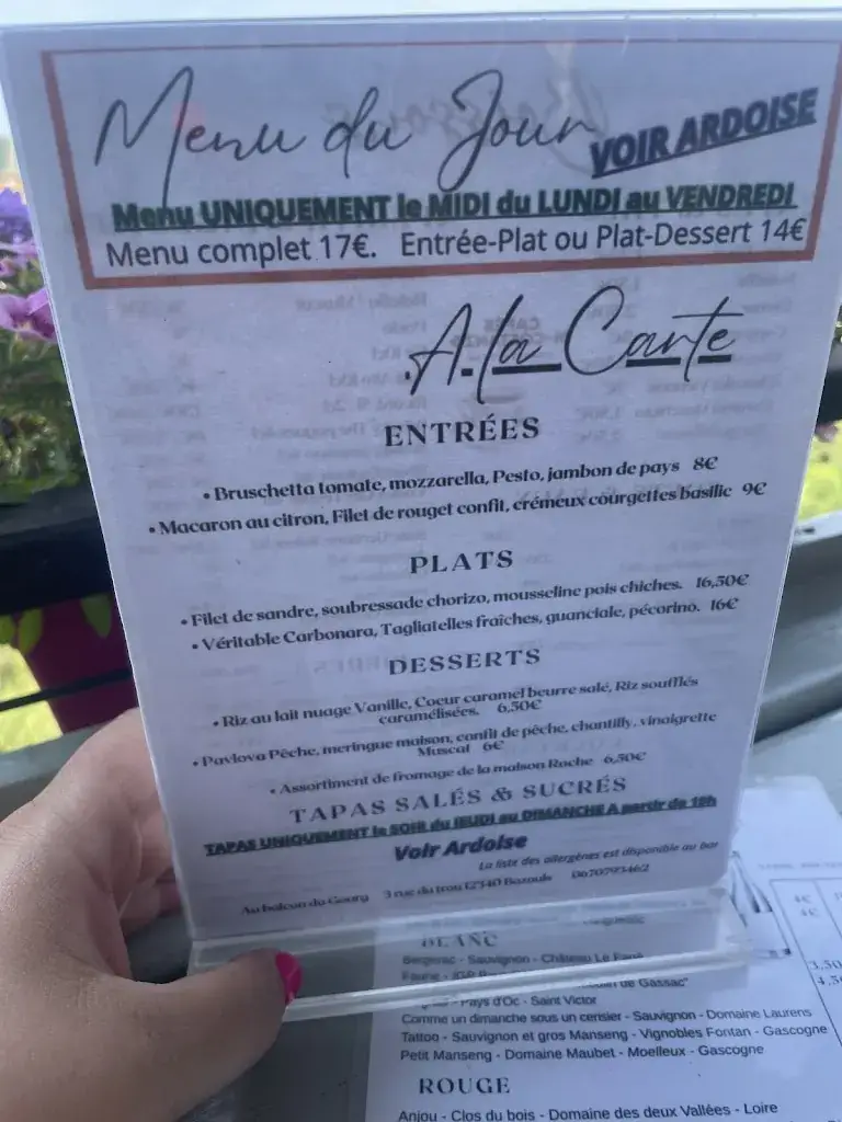 Menu_Au balcon du Gourg_Bozouls_immagine_1