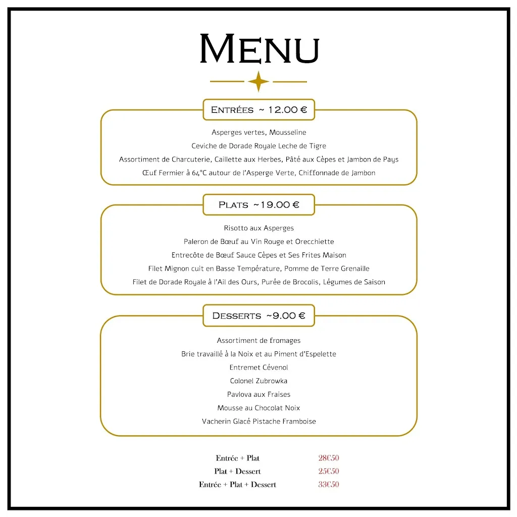 Menu_Restaurant - L'Auberge du Fraissinet_Branoux-les-Taillades_immagine_1