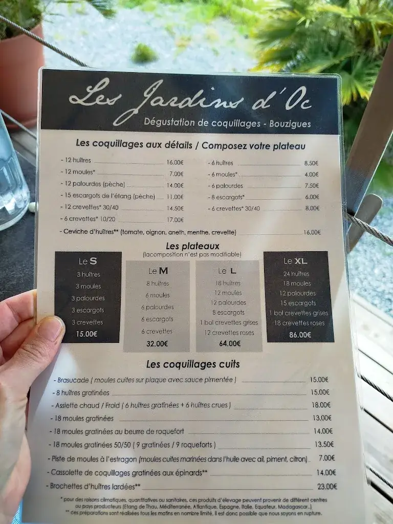 Menu_Les Jardins d'Oc_Bouzigues_image_4
