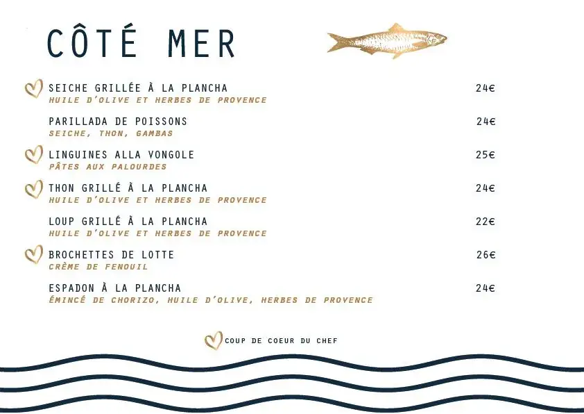 Menu_À la Voile Blanche - Restaurant Bouzigues Etang de Thau_Bouzigues_image_4