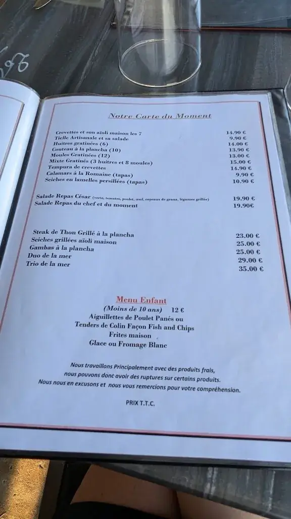 Menu_Le Bosigas Bouzigues_Bouzigues_immagine_2