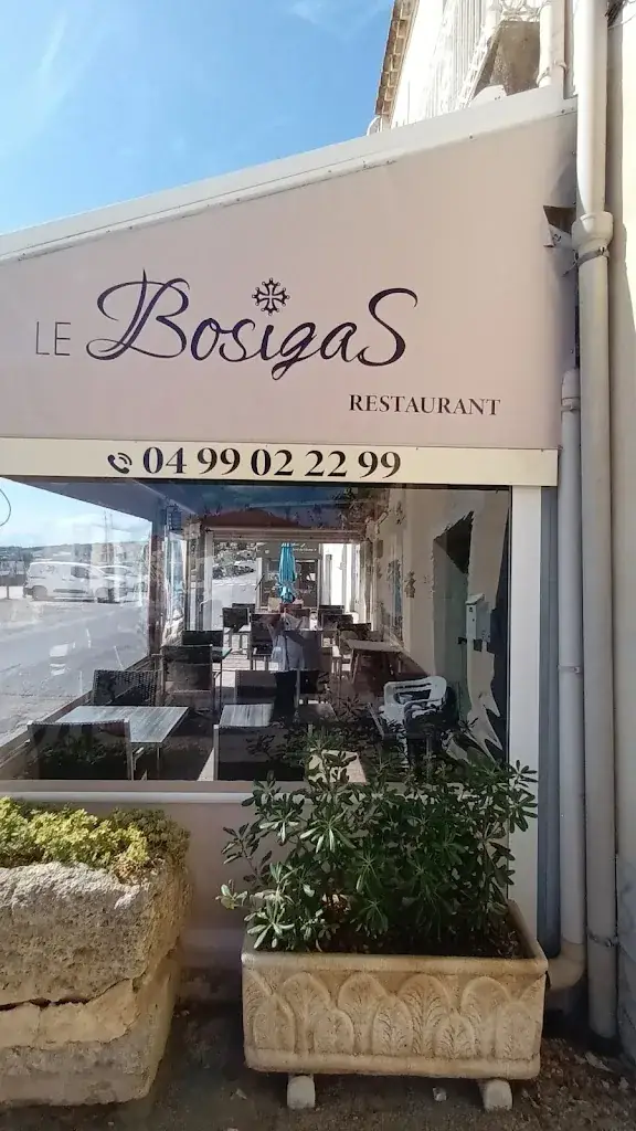 Le Bosigas Bouzigues restaurant in Bouzigues