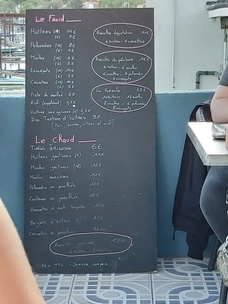 Menu_L'oasis Du Pêcheur_Bouzigues_image_3